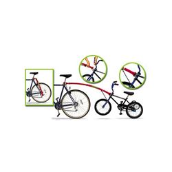 BARRA TANDEM TRAIL-GATOR ROJO