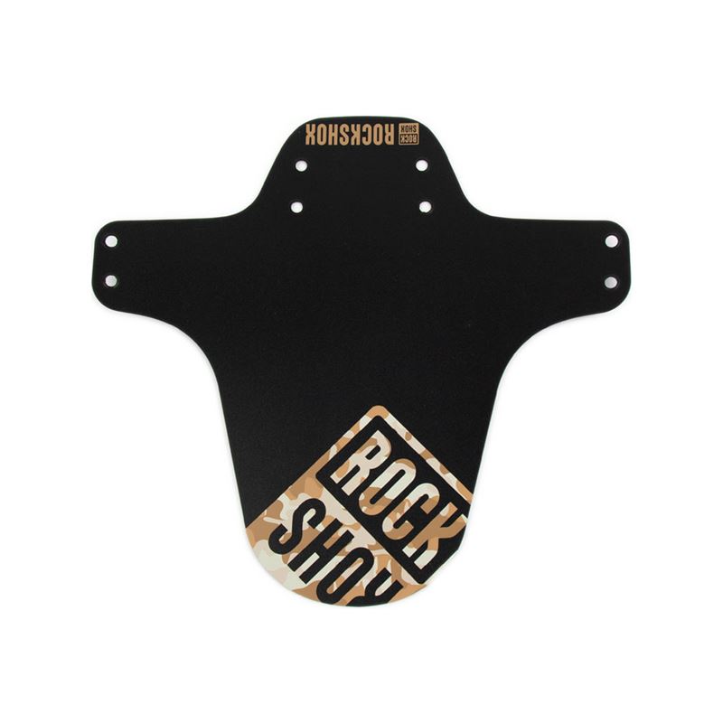 RS GUARDABARROS NEGRO/MARRON CAMUFLAJE