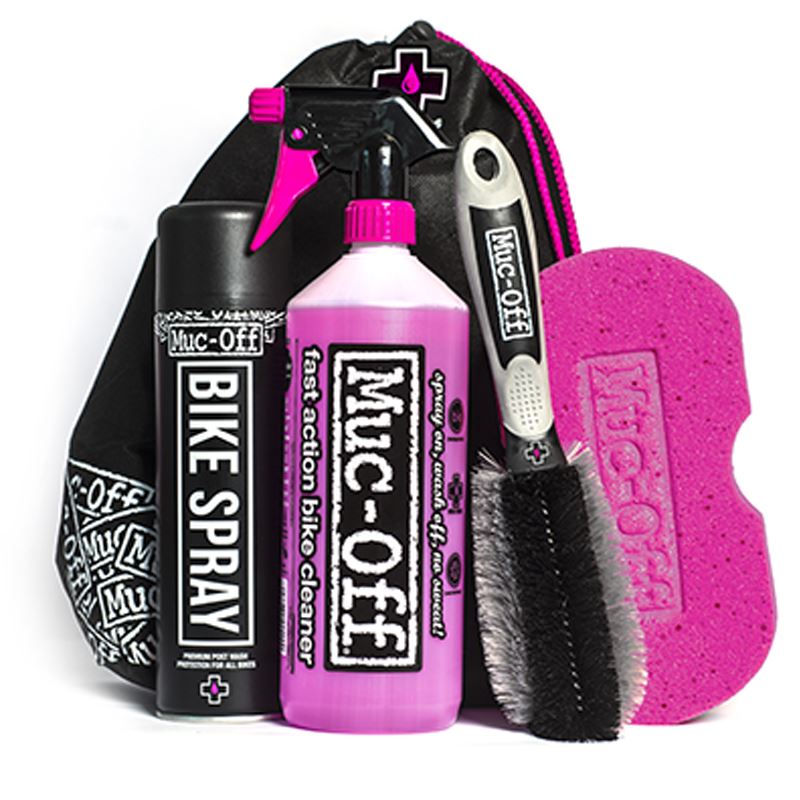 KIT LIMPIEZA/PROTECCION MUC-OFF BIKE CAR