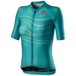 MAILLOT CASTELLI AERO PRO TURQUESA