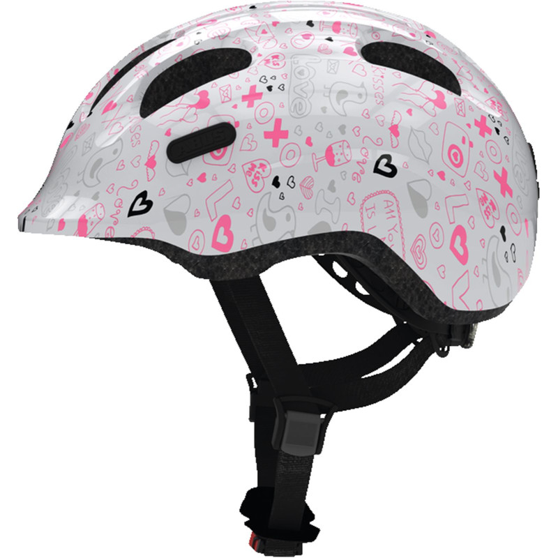 CASCO KIDS ABUS SMILEY 2.1 WHITE CRUSH S
